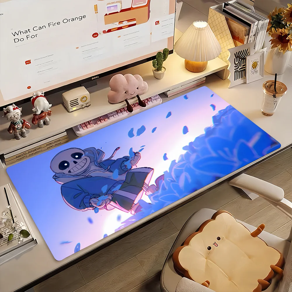 

Коврик для мыши Game U-Undertale S-Sans-S, нескользящий, резиновый, для геймеров, балансирующий, для компьютера, декоративный, для стола, для ноутбука, офисный, большой