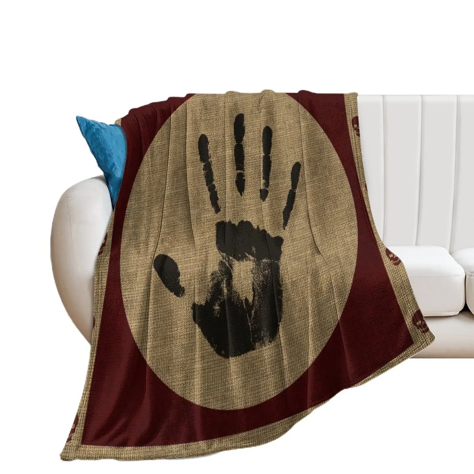 

TES Tapestry 18 - Flag of the Dark Brotherhood Throw Blanket for babies Soft Big Blankets