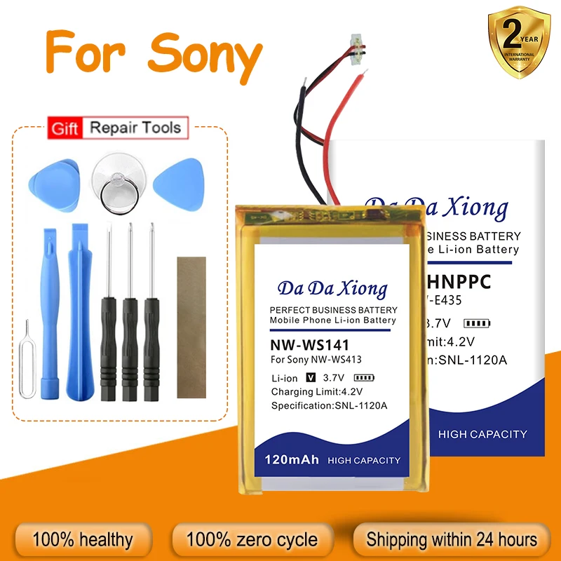 Battery For Sony Xperia Tablet LinkBuds 5 S Z2 NW-E435 MZ-2P NWZ-E345 WF-1000XM5 NW-WS413 SBH-20 NW-E042 BRH10 NW-A35 MDR-XB80BS