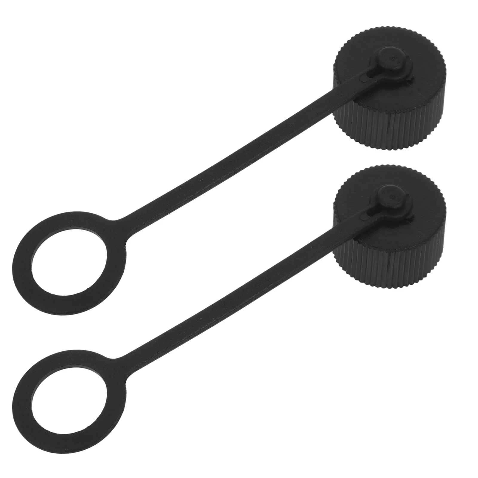

2Pcs Dust Proof Cover Waterproof Plastic Connector Caps for Cables Wire Protection Outdoor Sealing Caps Protective Covers