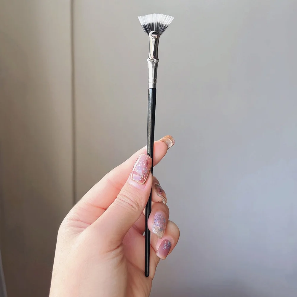 Pestana Mascara Brush, alongamento aplicador, suprimentos de extensão, cílios para extensões, tubo de alumínio, varinhas maquiagem fã