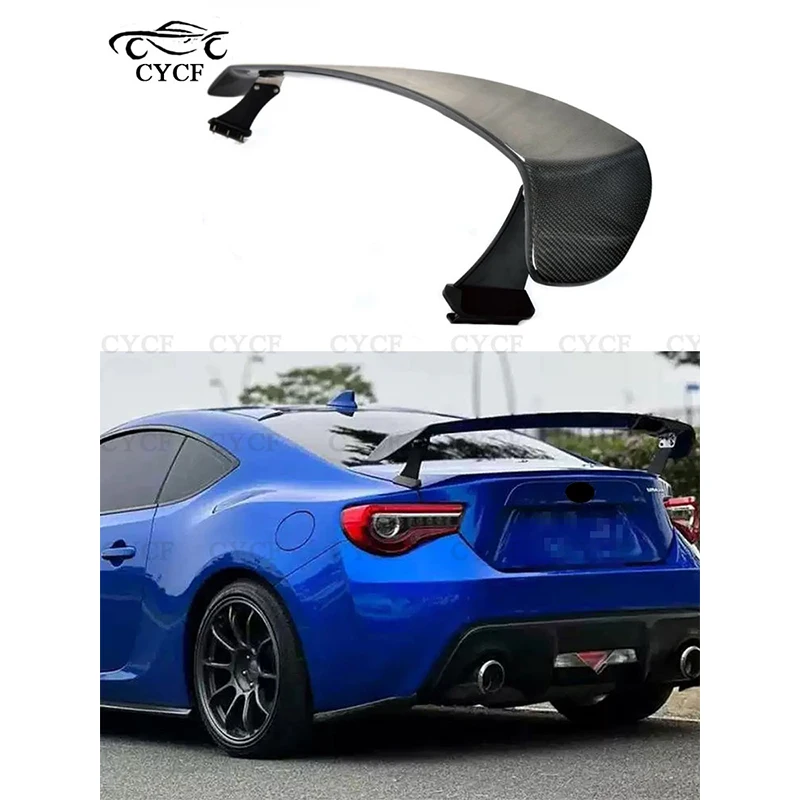 

Для Toyota GT86 BRZ 2013-2020 задний спойлер багажника из углеродного волокна, крыло, модификация крышки багажника, аксессуары, автозапчасти