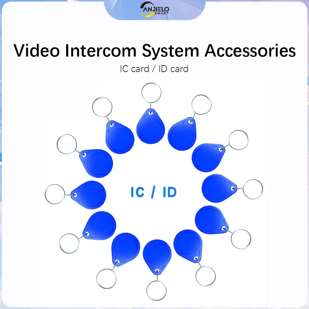 

Anjielosmart Blue IC Card OR IC Card Access Card Apartment Villa Office Building Video Intercom Accessories