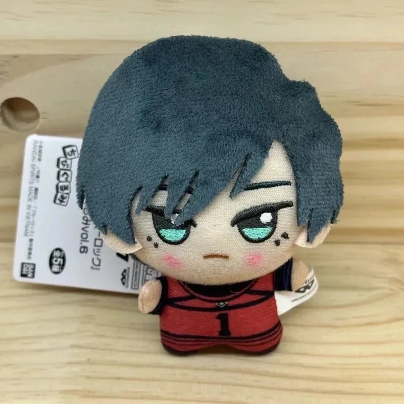 10cm New Blue Lock Plush Pendant KeyChain Yoichi Isagi Nagi Seishiro Mikage Reo Rin Itoshi Itoshi Sae Doll Toy Gift