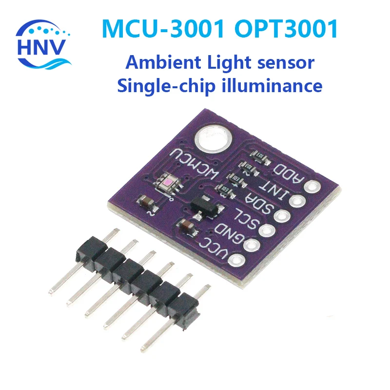 MCU-3001 OPT3001 Ambient Light sensor Single-chip illuminance meter for measuring light intensity like the human eye