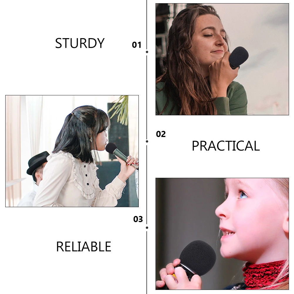 

Microphone Pop Filter Windscreen Cover Protective Accessories Durable Easy Clean Environmental Friendly Noise Reduction Audio