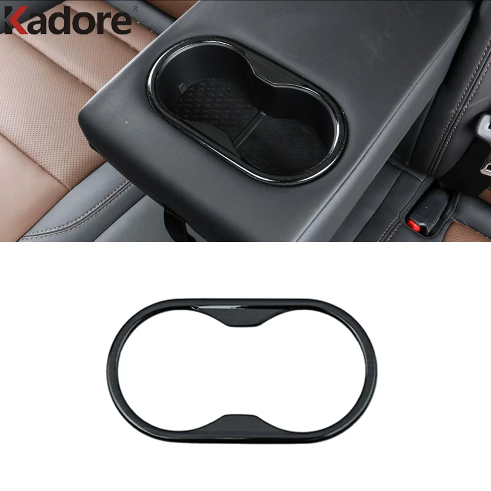 Rear Seat Water Cup Holder Frame Cover Trim Interior Car Accessories For Geely Coolray Proton X50 BelGee X50 2018-2026
