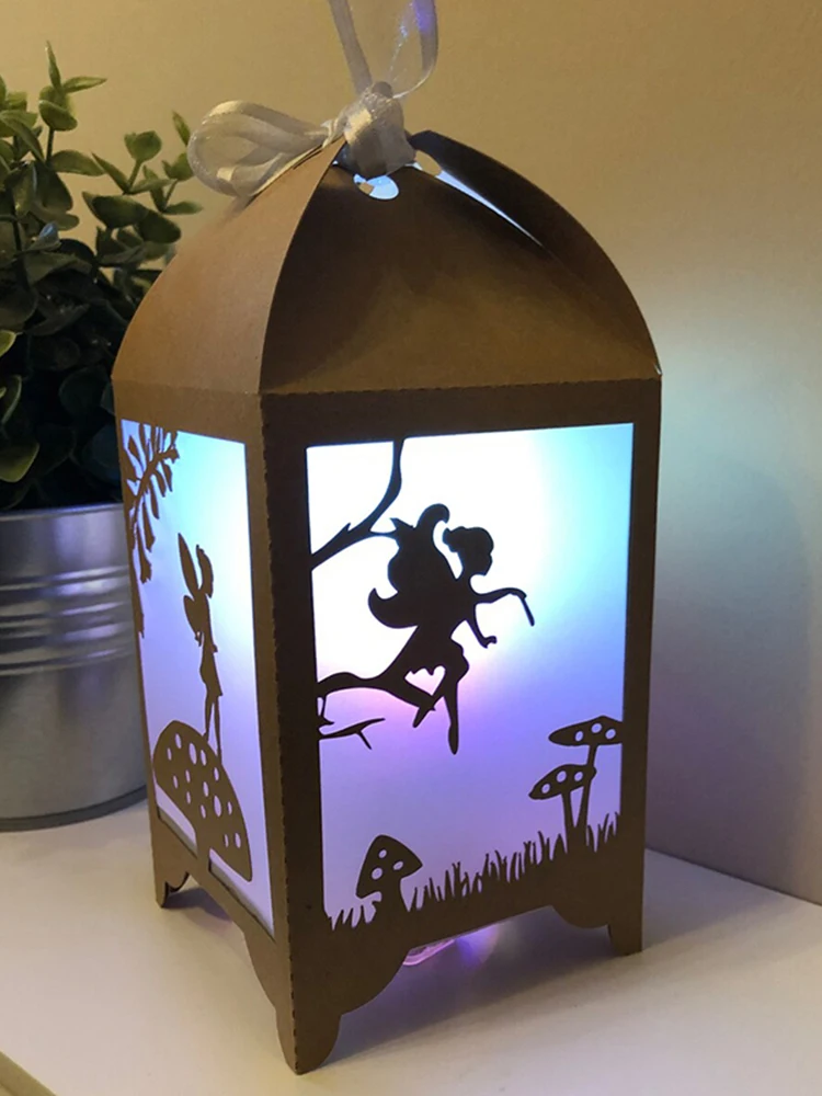 Christmas Fairy Lantern Metal Cutting Dies Scrapbooking Embossing Folder for Cutter Machine Paper Crafts DIY