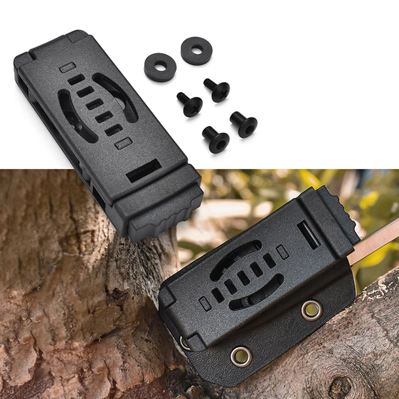 DIY Multi-function Quick-pull K Sheath Clip Tool Waist Clip Tactical Back Flashlight Clip Modification Accessories