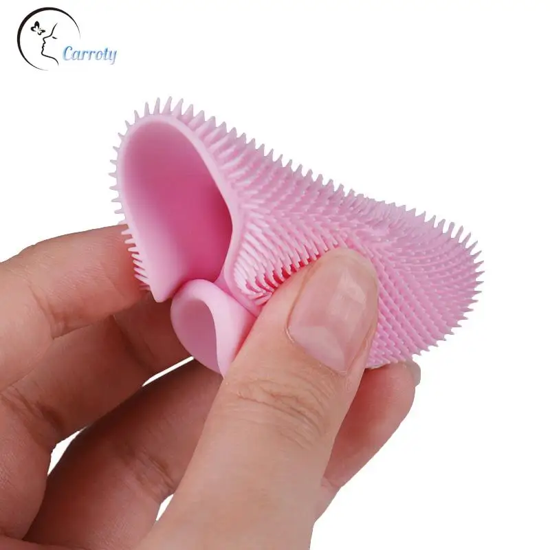 Silicone Face Cleansing Brush Facial Deep Pore Skin Care Scrub Cleanser Tool Mini Beauty Soft Deep Cleaning Exfoliator