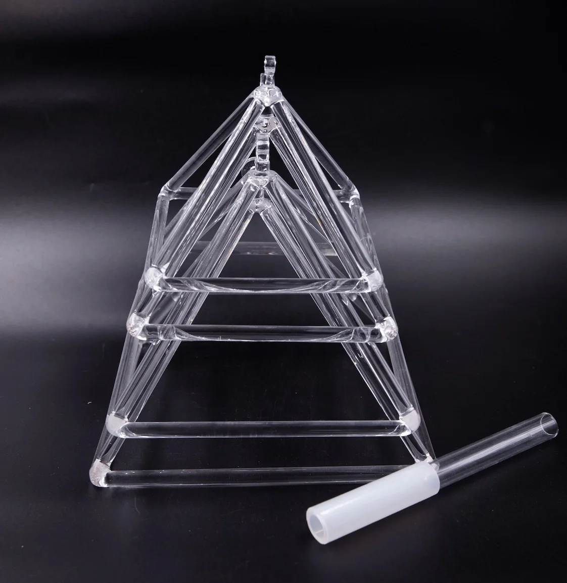 Amazing Sound Online Wholesaletor Multifunctional Healing Triangle Crystal Singing Pyramid