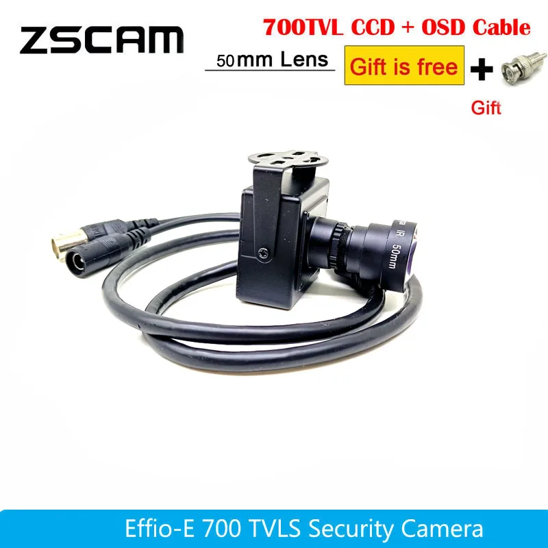 

Mini Overtaking Camera For Car High Resolution CCTV CCD Effio-E 700TVL 50mm/35mm Long Focal Length Lens Security Box OSD Camera