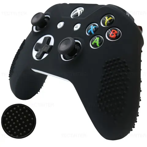 Soft Silicone Case Protective Cover Skin for Xbox One S Controller Anti-slip Protector Shell for Xbox One S Gamepads Accessories
