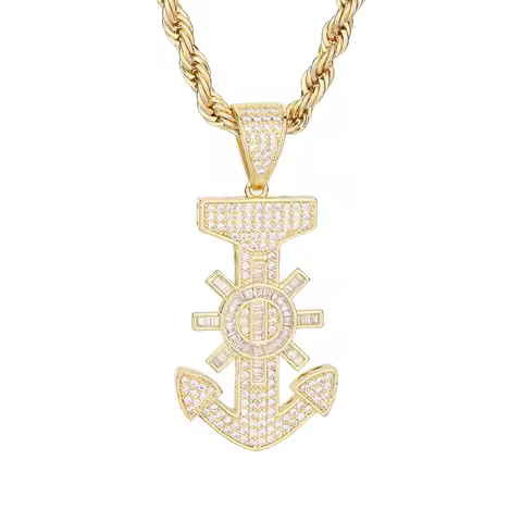 VCT Diy Hapiship Hiphop Rock Religious Hp085 Fashion Copper Charms Jewelry Pendants Berserk