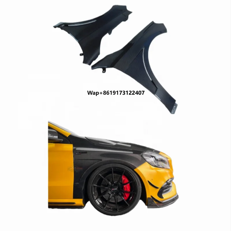 

Carbon Fiber Car Auto Wheel Fenders for A-Class W176 2012-2018