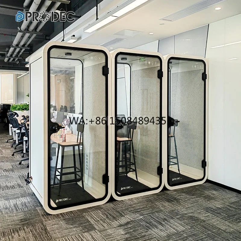 Mobile Silence Sound Proof Recording Acoustic Vocal Studio Booth Isolation Phone Booth
