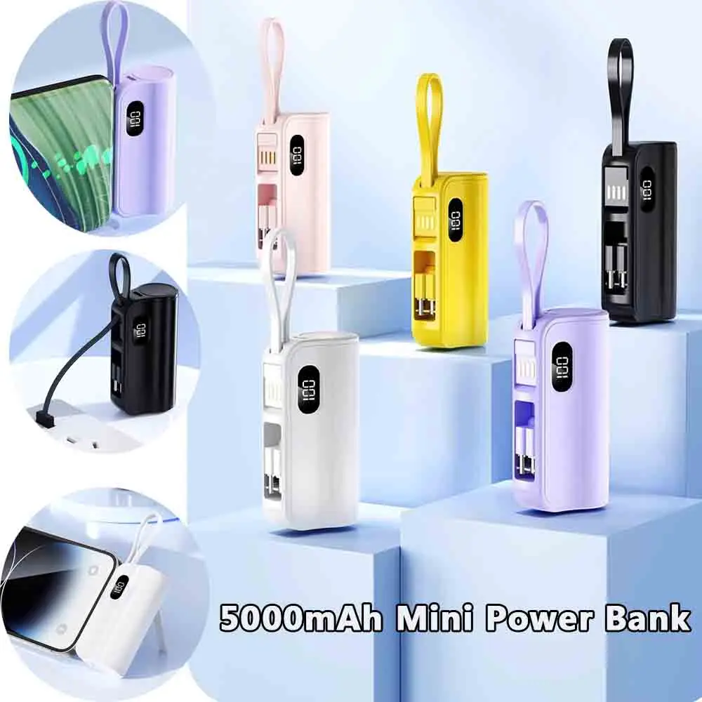 5000Mah Mini Capsul…