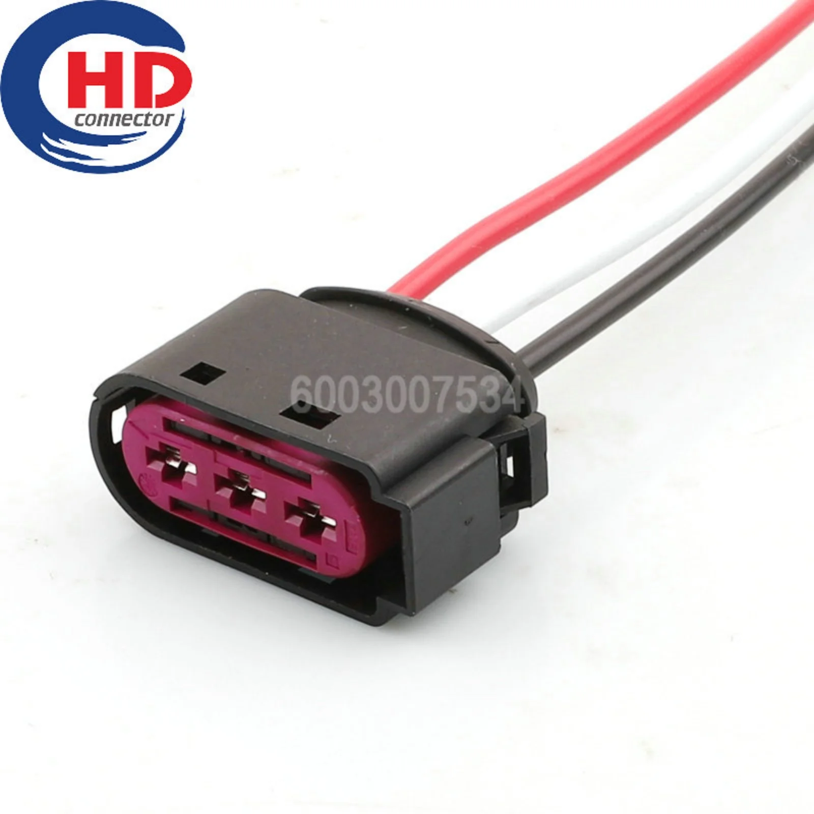 3 Pin Connector Waterproof Series Female  Connector Cable Plug Motorcycle Electrical Harnesses Wiring Harness 1J0937773