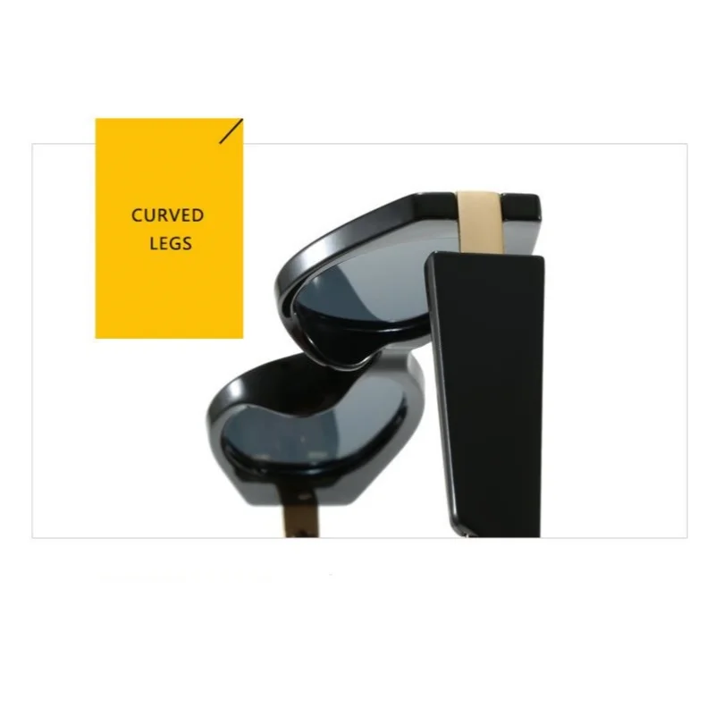 المألوف القط العين العصرية المضادة للأشعة فوق البنفسجية النظارات الشمسية نمط جديد شخصية المرأة الشارع نمط تنوعا ظلة النظارات #5