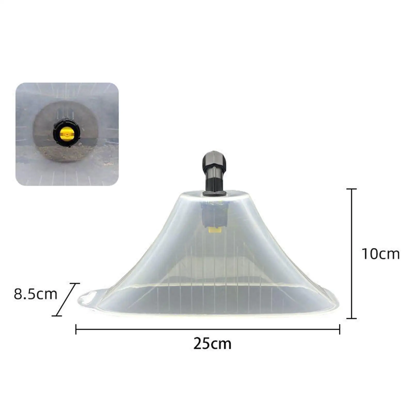 Windproof Nozzle Spray Head Fog Adapter Fitting Attachment Multifunction