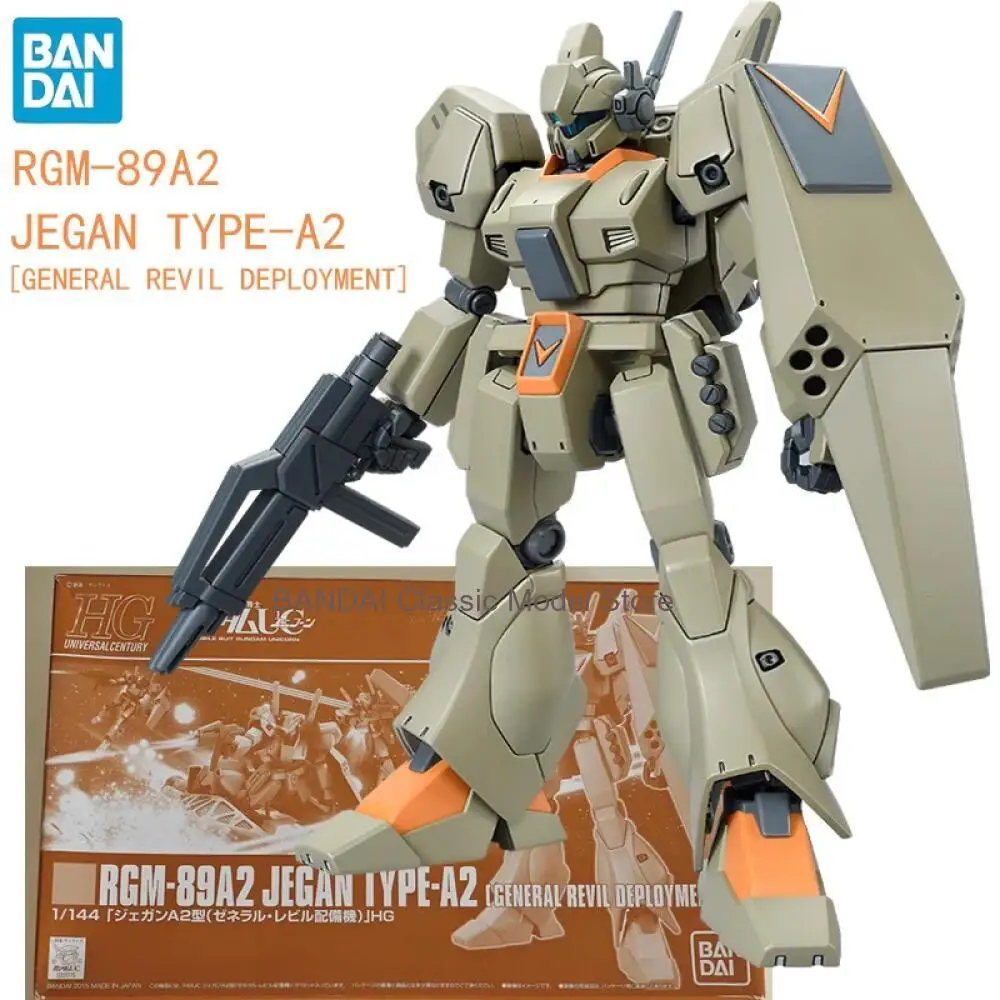 

В наличии BANDAI HG:UC 1/144 RGM-89A2 JEGAN TYPE-A2 [GENERAL REVIL DEPLOYMENT] Аниме-фигурки, сборная модель, коллекционная игрушка