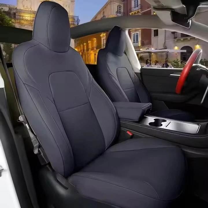 اكسسوارات السيارات الداخلية غطاء مقعد السيارة غطاء مقعد الكرسي العالمي في مجموعات كاملة لسيارات الدفع الرباعي #5