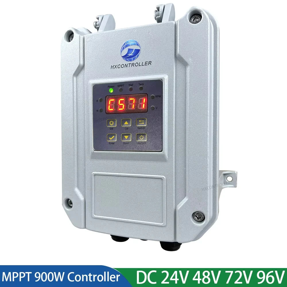 

Submersible Deep Well Water Pump Controller DC 24V 48V 72V 96V Screw Water Pump Controller For U V W 450W 900W 1800W Pump