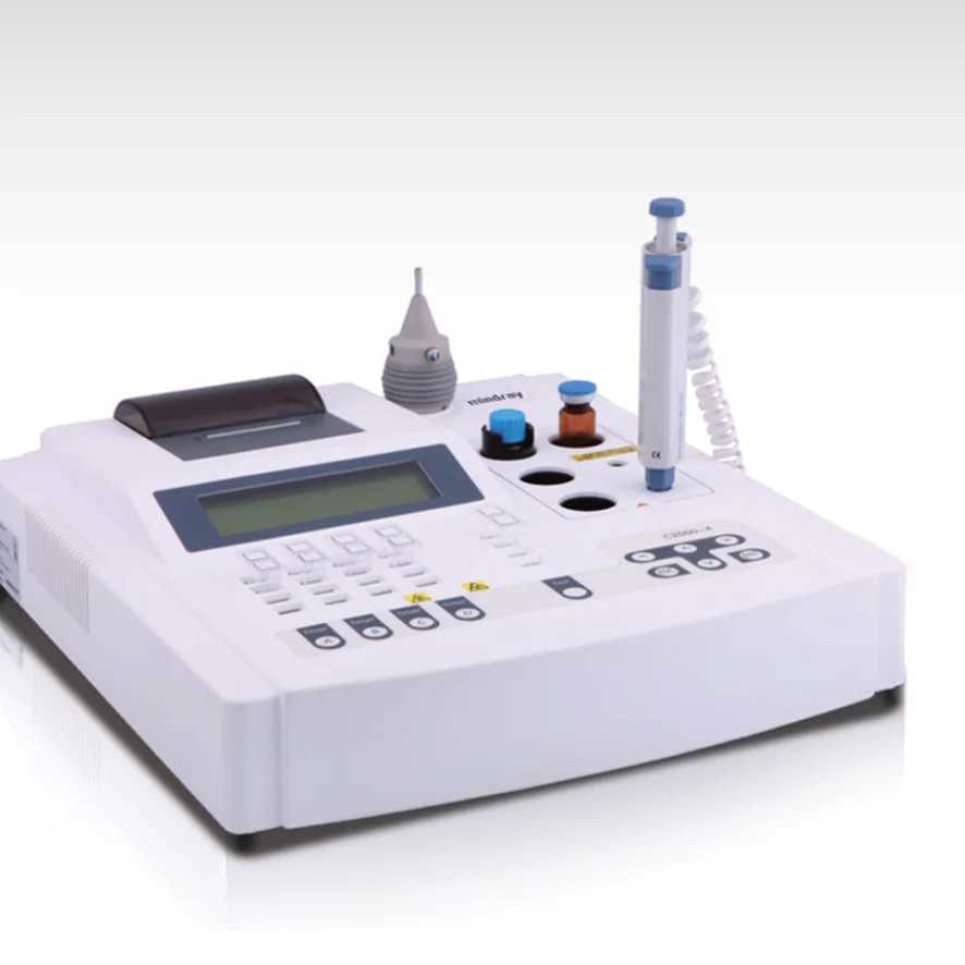 Mindray C2000-4 Semi-auto 2 Channel Coagulation Analyzer Coagulometer  Coagulation Machine