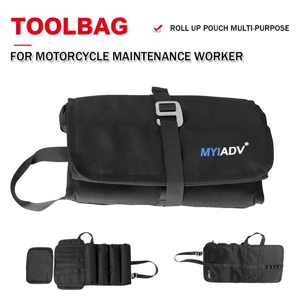 

Hardware Repair Toolbag Portable Household Multi-function Roll Up Handbag For BMW F850GS F900R For Honda PCX 150 160 For Yamaha