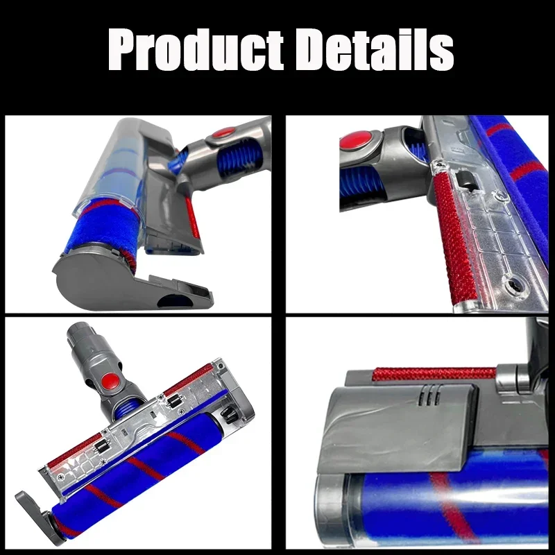 Imagem -06 - Aspirador de pó Elétrico Escova Cabeça Sucção para Dyson v7 v8 V10 V11 Sv12 V15 Vara sem Fio Aspiradores Peças Reparo