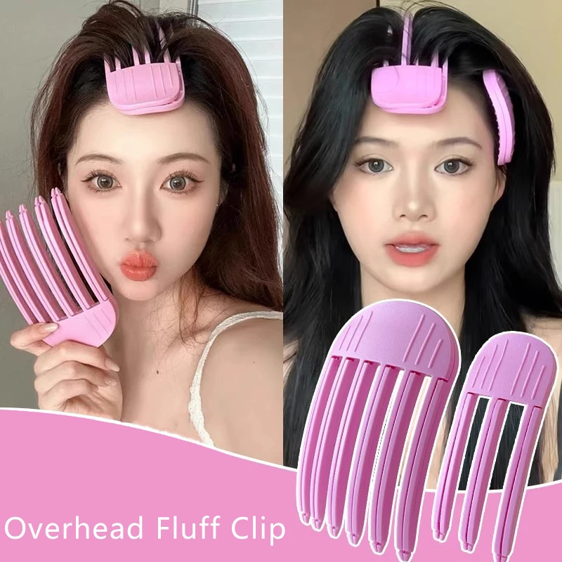 

Magic Hair Root Natural Fluffy Hair Clip No Heat Rollers Hair Styling Clip Bangs Hairpin Women Hair Curler Bangs Salon Styling