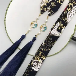hair ornament bow headdress holiday gift original Hanfu accessories ribbon Antique hair band super fairy bunch hanfu hairband