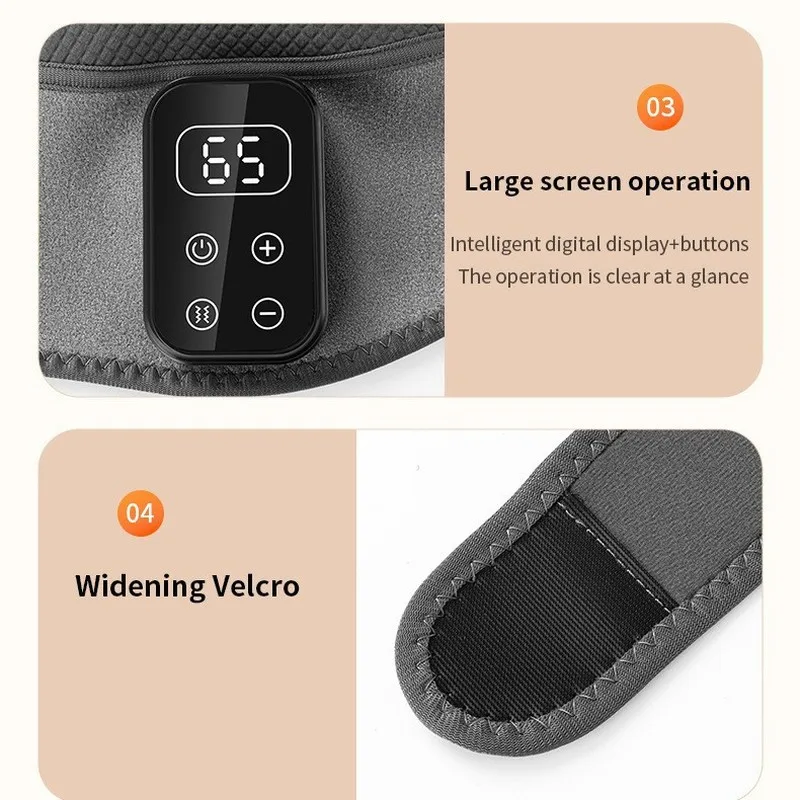 Electric Heated Knee Massager Smart Warmth Therapy Pad Joint Pain Relief Heating Bracelet for Old Cold Legs Winter Care Device