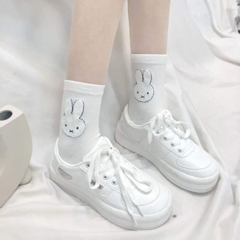 Anime Miffy Sweet Mid-calf Socks Comfortable Good Looks Cartoon Practical Fashion Hot Selling Cute Wholesale Gift Good Things