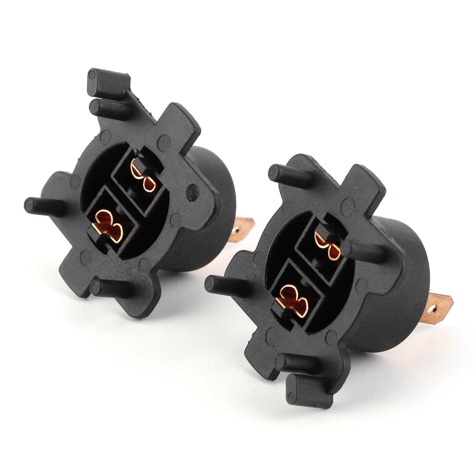 Pair Tail Lamp Bulb Holder Headlight Adapter H7 Sockets G14H51 Fit for Mazda RX‑8/MX‑5/CX‑7
