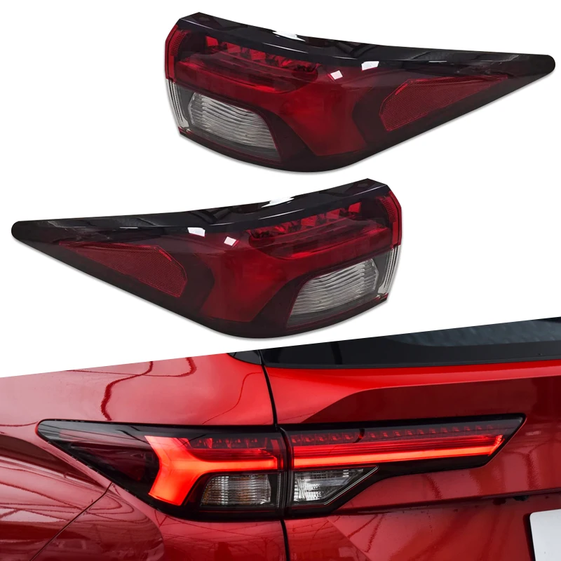 Car LED Tail Lights Assembly For Mitsubishi Outlander 2022 2023 Taillamp Turn Signal Brake Light Car Accessories