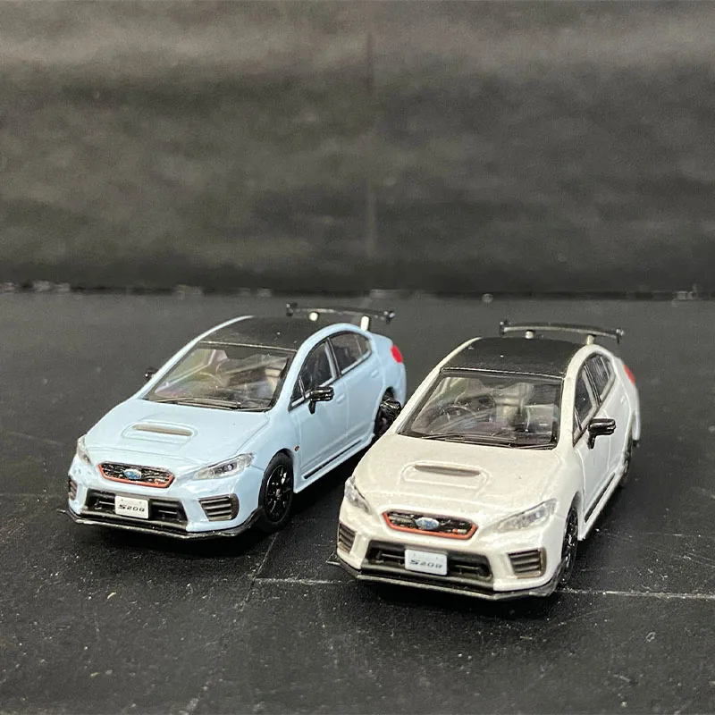 

Литый под давлением в масштабе 1:64, модель WRX STI S208 JDM из сплава, винтажная модель автомобиля, коллекционная игрушка, Подарочный дисплей без коробки