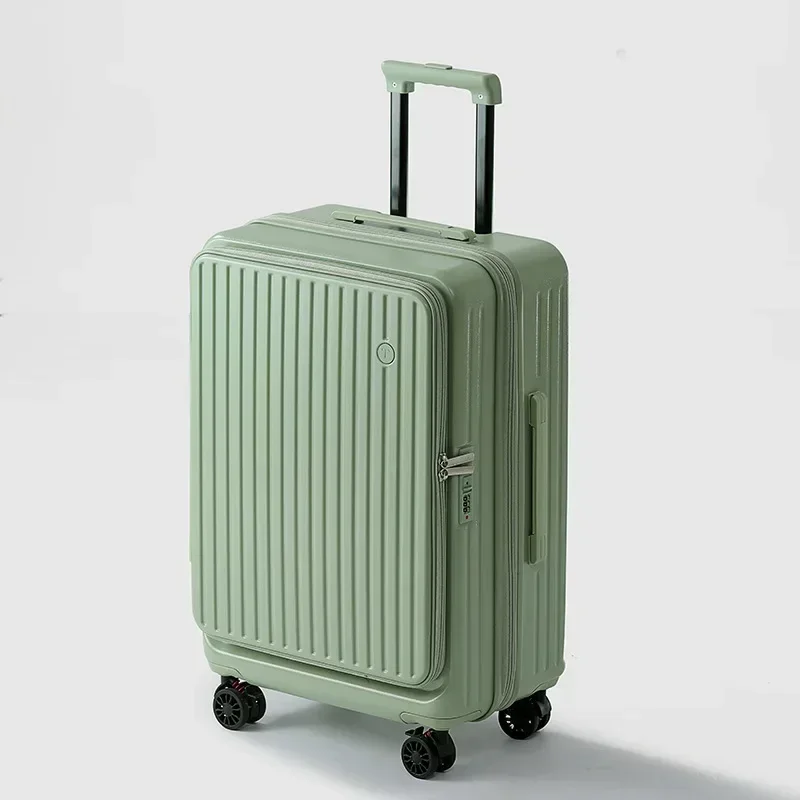 2024 New Side Opening Luggage Extendable Multifunctional Trolley Case 20/24 Inch Suitcase travel case