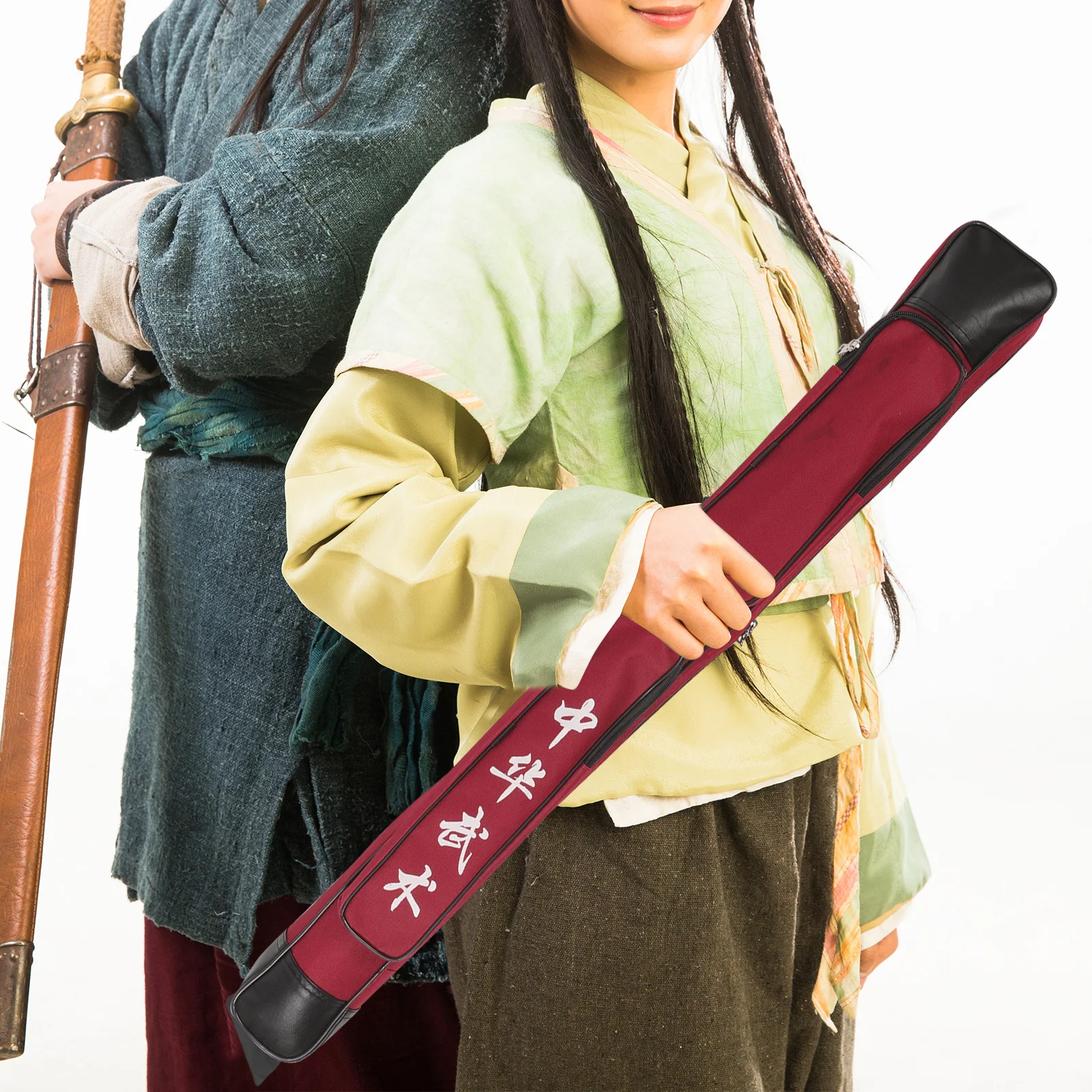 

Bag Thick Japanese Chinese Long Storage Pouch Protective Carry Case For Organizing Travel Home Use