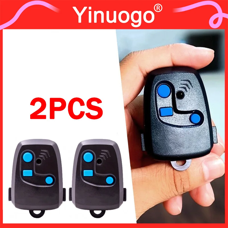 

2PCS PECCININ TX 3C Remote Control 433.92MHz Rolling Code PECCININ Electric Gate Remote Control Hand Transmitter With Battery