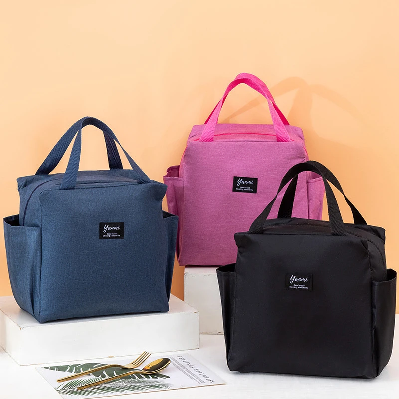 

Multifunctional Large Capacity Lunch Bag Waterproof Oxford Portable Zipper Thermal Lunch Bags For Women Men Fashion Lunch Box