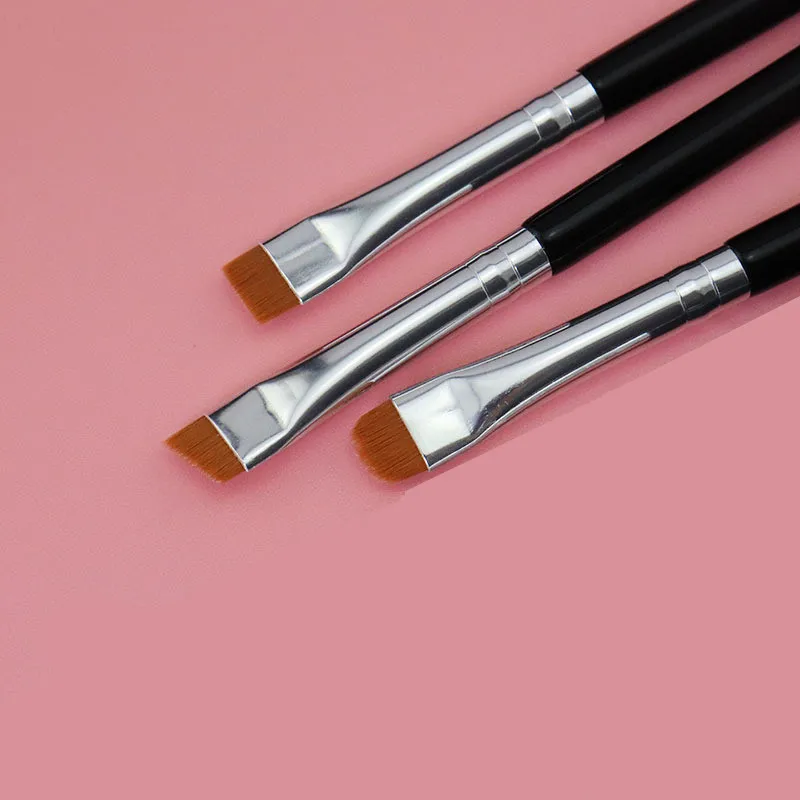 Flat Eyebrow Brush Ultrathin Eyebrows Makeup Brushes Eyeliner Brush Thin Eye Liner Brow Contour Concealer Beauty Brush Tool