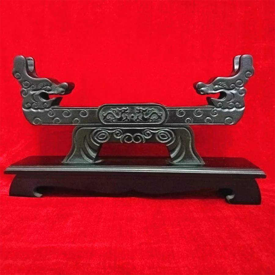 

Nice Hand Carved Solid Wood Stand Display Stand For Japanese Sword Samurai Katana Wakizashi Sword Stand Display STAND