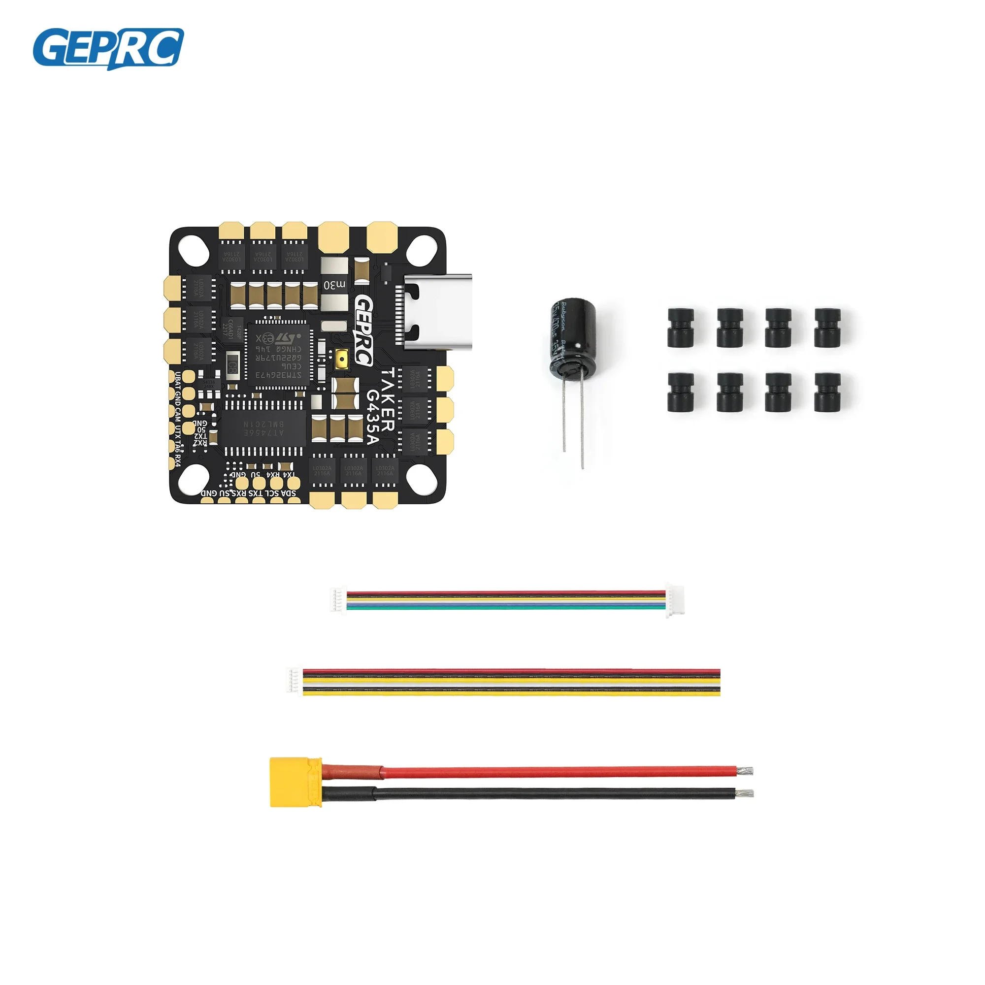 GEP-TAKER G4 35A AIO G473 Main Control 170MHz 2~4S Transmitter Flight Control System RC FPV Racing Drone