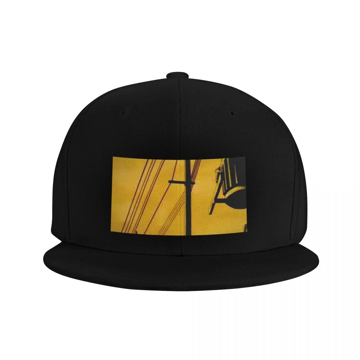 Serial Experiments Lain Power Lines Aesthetic Sticker Baseball Cap Hat Man For The Sun Sun Cap Women's Golf Wear Men's