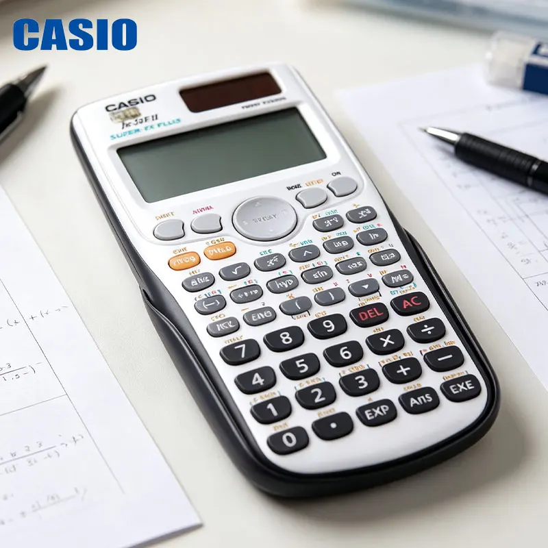 Casio fx-82ES PLUS/FX-50F II Multidimensional Calculation Calculator - Multi-functional Student Learning Device