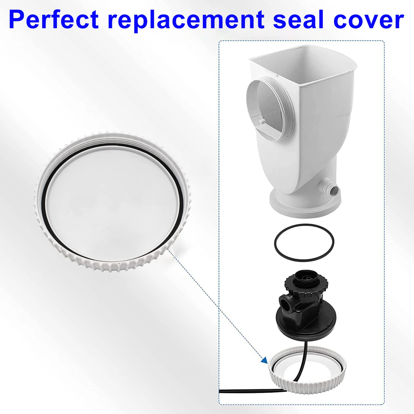 Sand Pump Adapter Conversion for SUMMER WAVE SFX1000 SFX1500 SFX600 SFX1500S Skimmer Pump to Replace Existing Bottom Unit