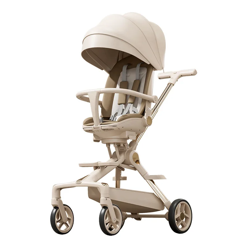 Multi-functional Roller Baby Cart Light Can Sit and Lie Two-way Implementation of Male and Female High Landscape Strollers