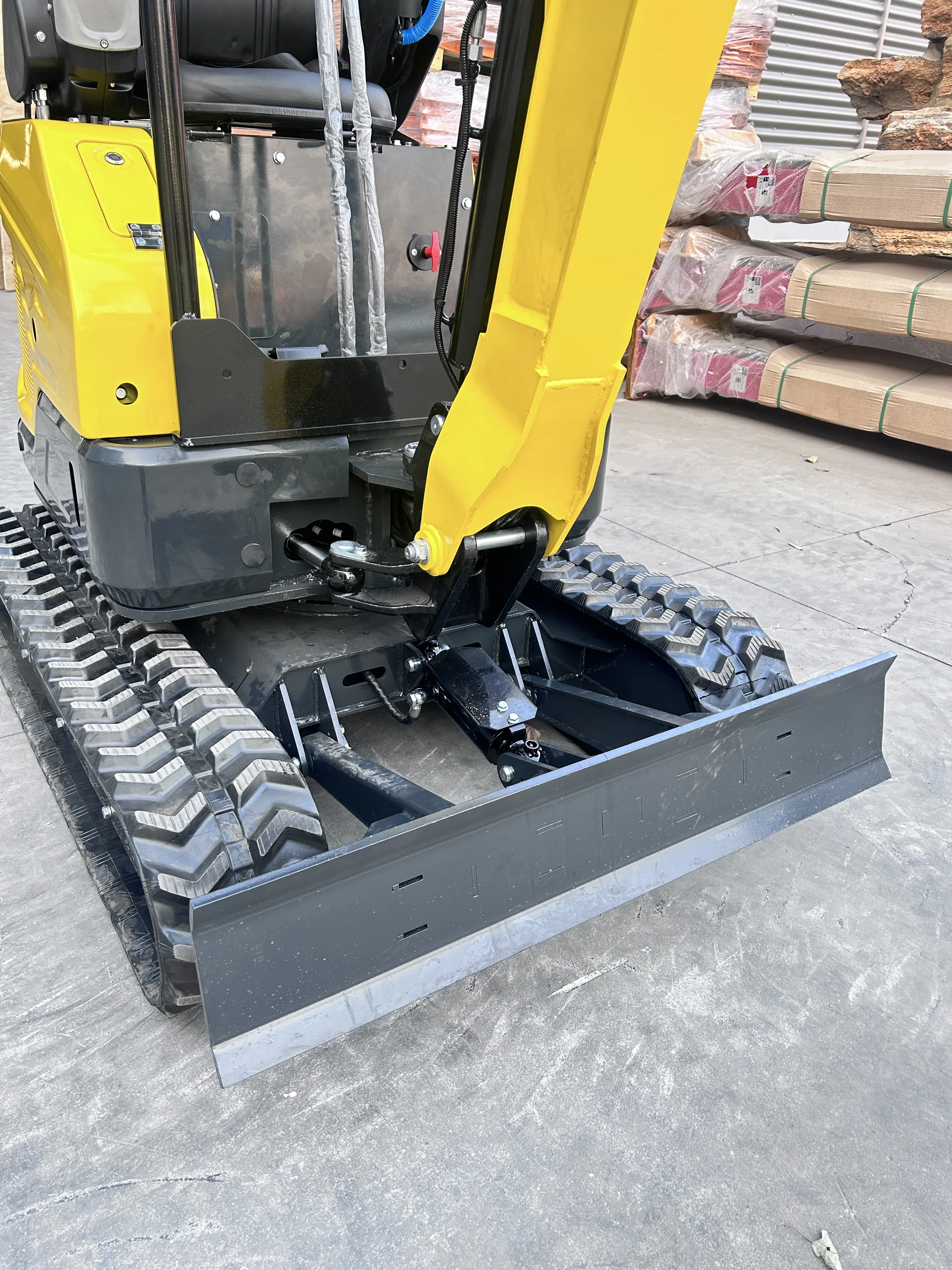 1,8 Tonnen Diesel hydraulischer Mini-Mini-Raupenbagger Minibagger hocheffizienter Hausgarten