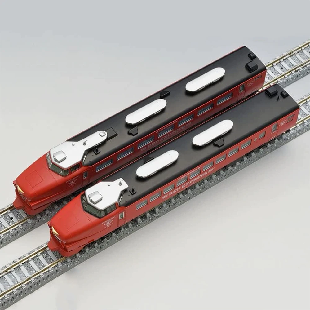 TOMIX Train Model 98777 N Scale 485 Series Limited Express Train Koro 481 Pioneer RED EXPRESS Train Model Toy